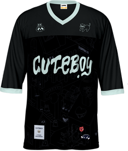 5TH Trick a Rest CB Mesh Hockey Jersey [Black]