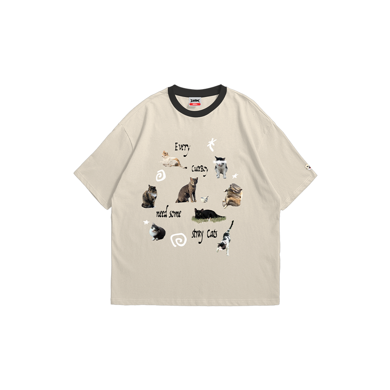 STRAY CAT [WALNUT] T-Shirt
