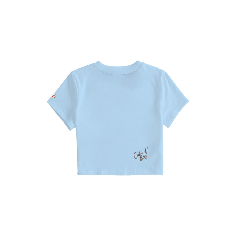 Fluffy Paw [Blue] Baby Tee