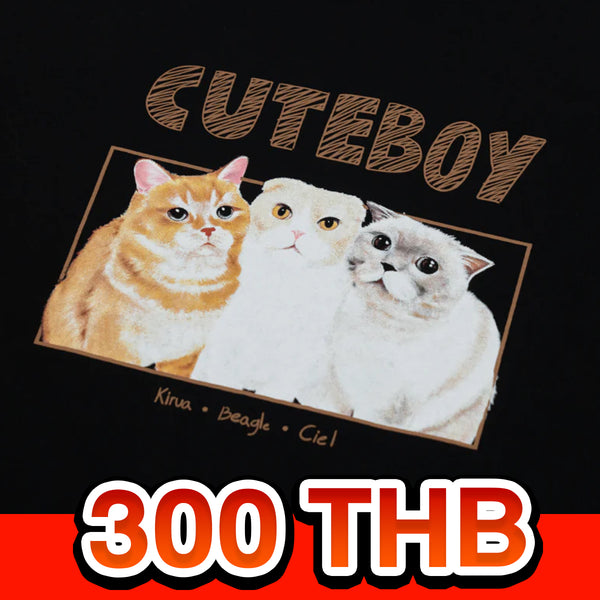 CuteBoy x Cielmeowmun Tee