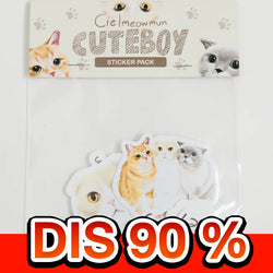 CuteBoy x Cielmeowmun Stickers Set