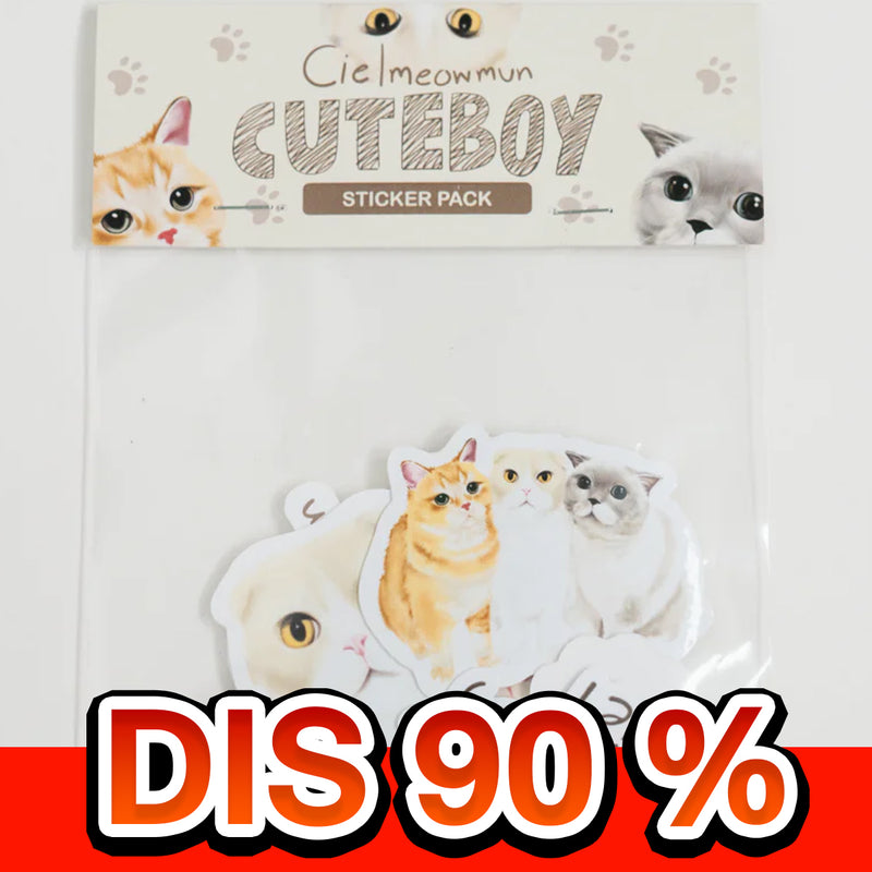 CuteBoy x Cielmeowmun Stickers Set