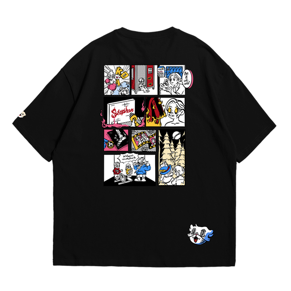 [Pre-Order] 9Colorful Scenario [Black] T-Shirt