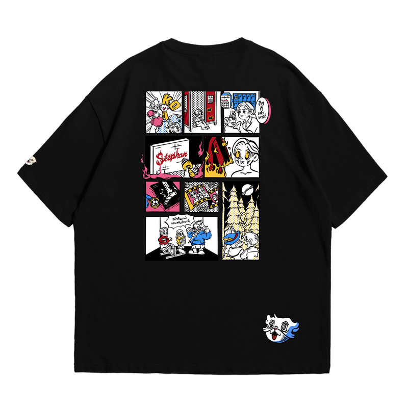 [Pre-Order] 9Colorful Scenario [Black] T-Shirt