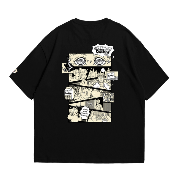 [Pre-Order] Nine Scenario Monotone [Black] T-Shirtt