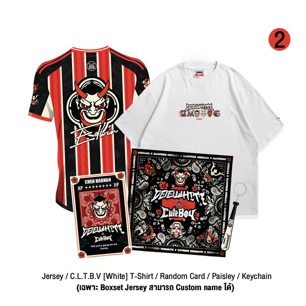 Bandana Paisley Boxset [C.L.T.B.V [White] T-Shirt]