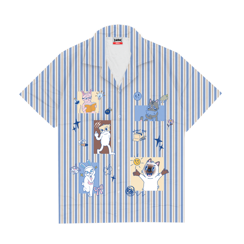 CB Fam Stripes Shirt [Blue]