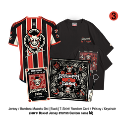 Bandana Paisley Boxset [Bandana Masuku Oni [Black] T-Shirt]