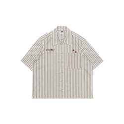 Hoomen!! [White Chocco] Cropped Shirt