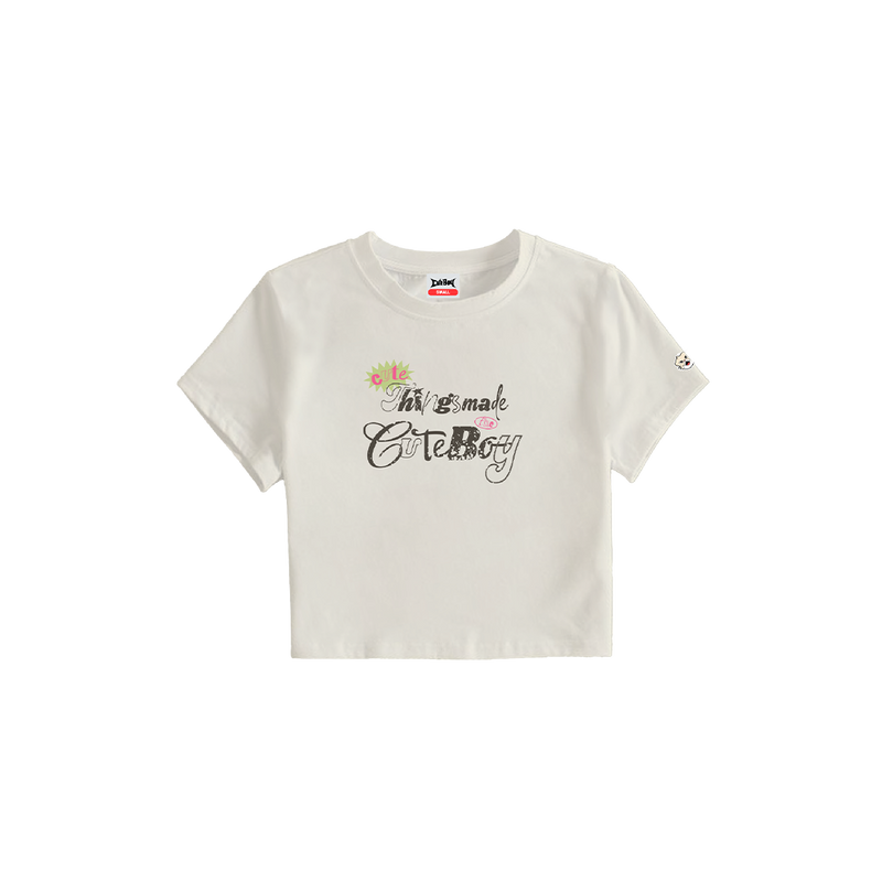 cutie thing [Cream] Baby Tee