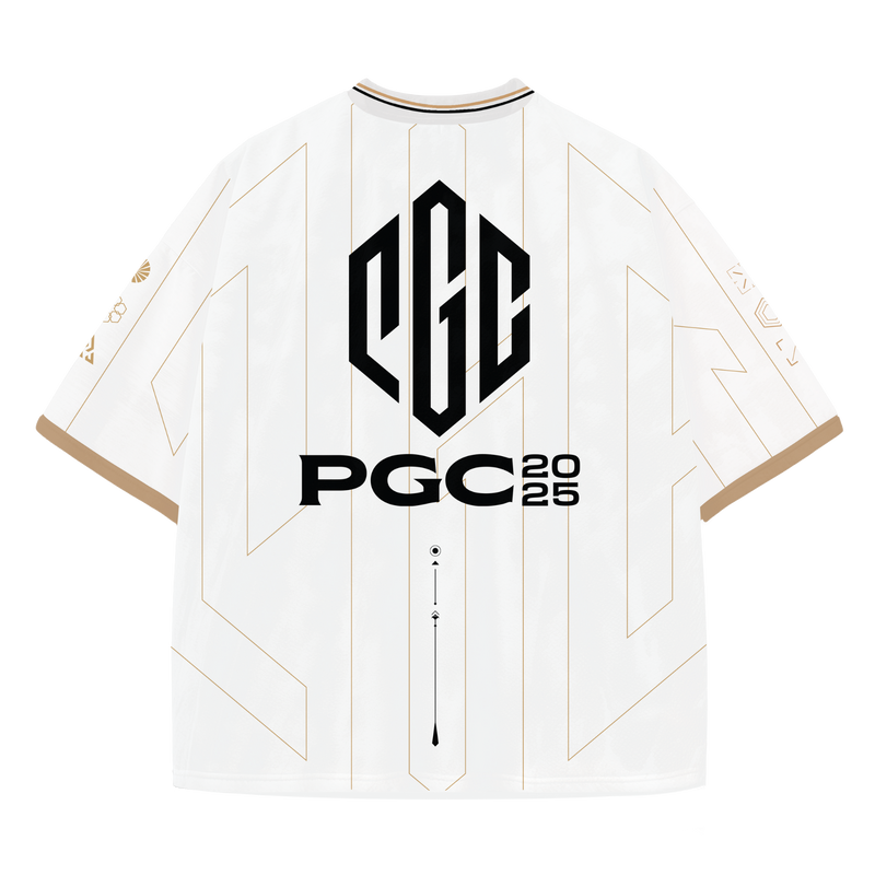 PGC2025 [White/Gold] Jersey