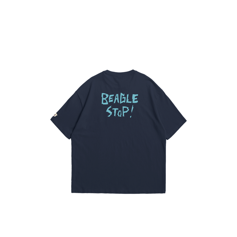 Beagle Stop! [NAVY] T-Shirt