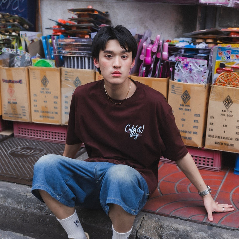 Cute(st) Boy [Brown] T-Shirt