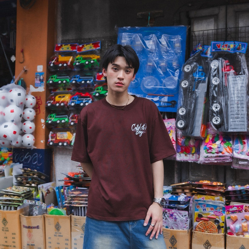 Cute(st) Boy [Brown] T-Shirt