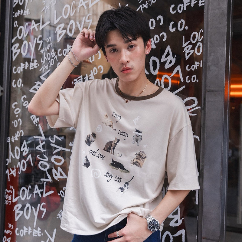 STRAY CAT [WALNUT] T-Shirt