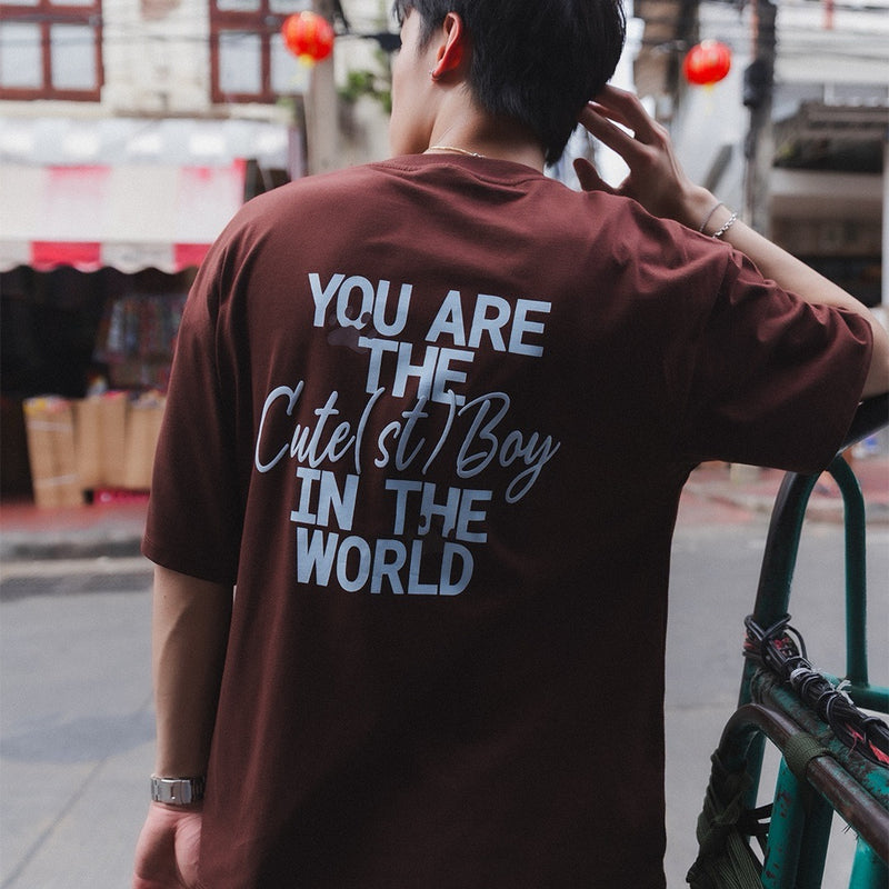 Cute(st) Boy [Brown] T-Shirt