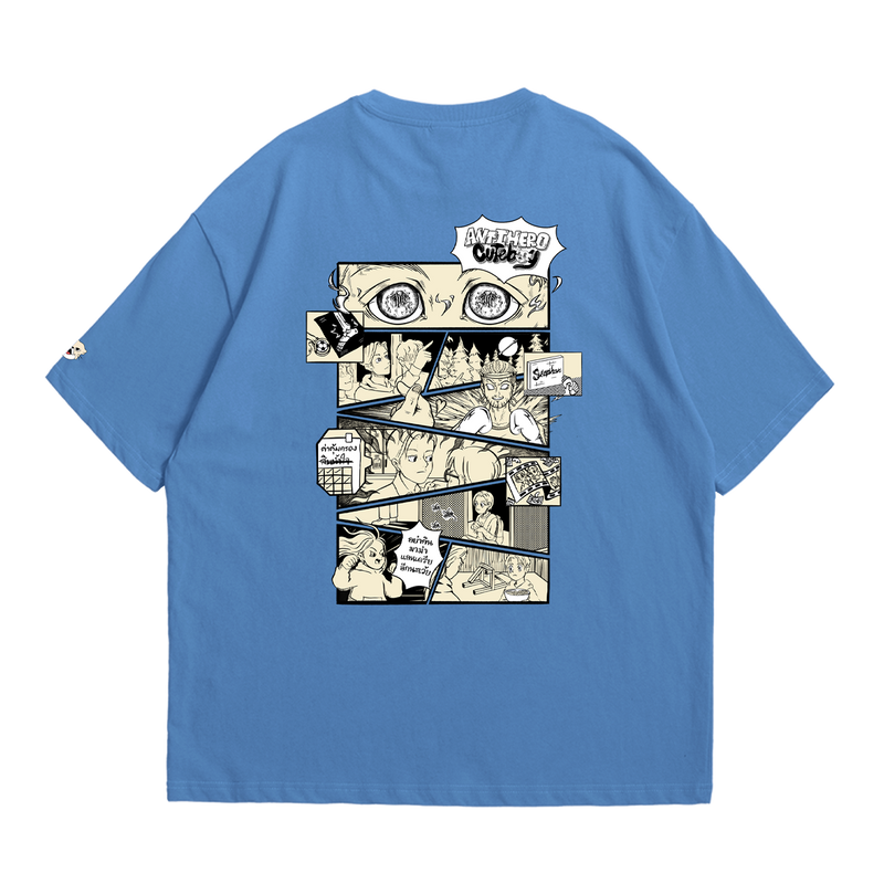 [Pre-Order] Nine Scenario Monotone [Blue] T-Shirtt