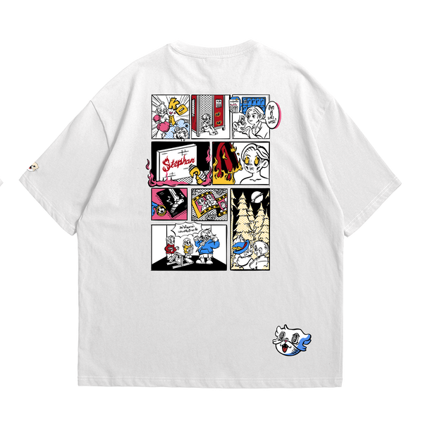 [Pre-Order] 9Colorful Scenario [White] T-Shirtt