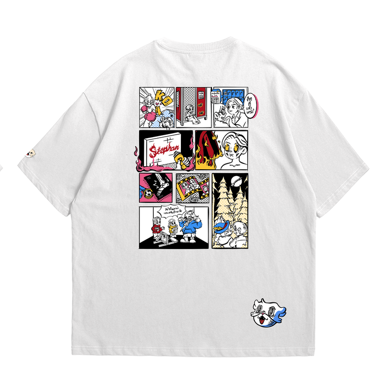 [Pre-Order] 9Colorful Scenario [White] T-Shirtt