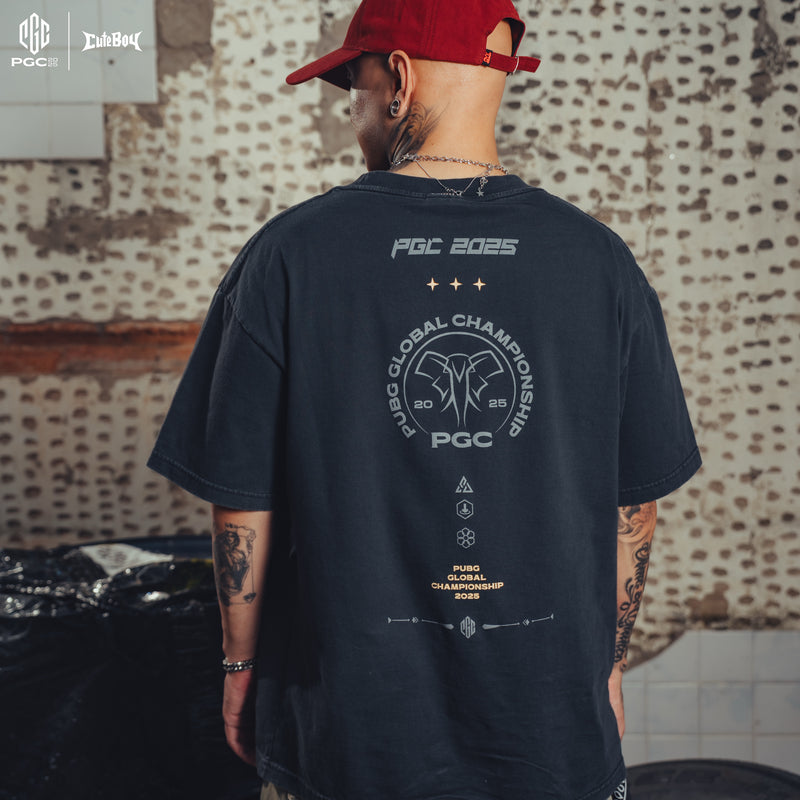 PGC2025 Pattern [Washed Black] T-Shirt
