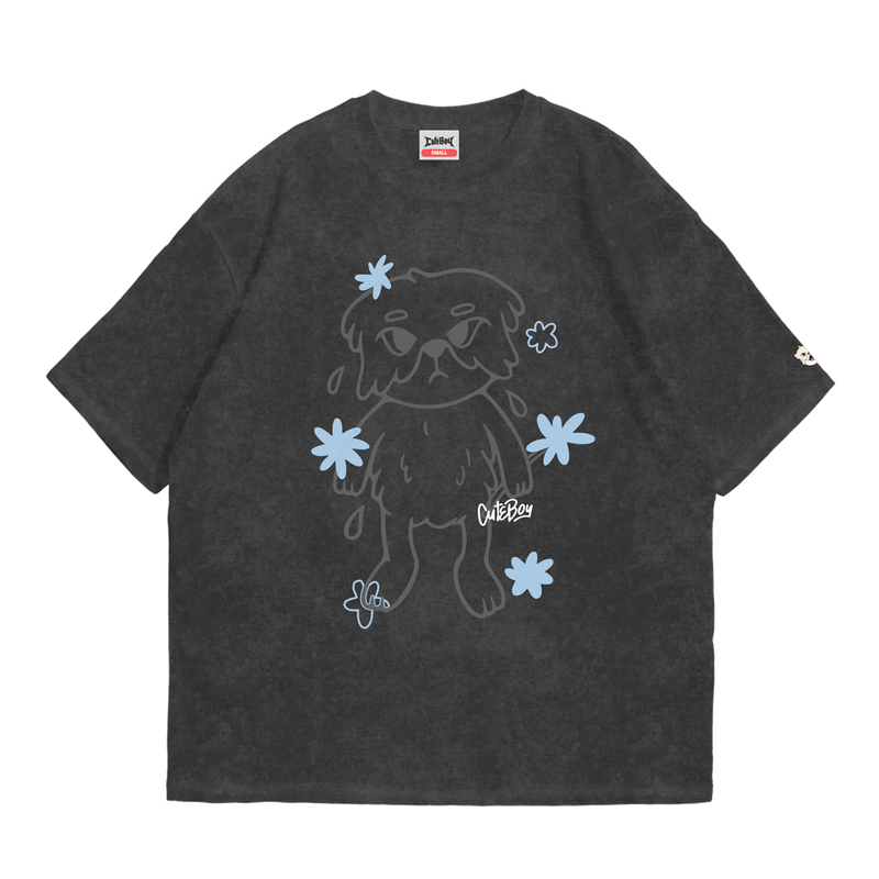 Wet Beagle Washed T-Shirt