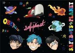 Safeplanet Sticker [Ver. A]