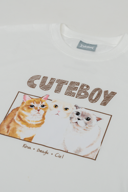 CuteBoy x Cielmeowmun Tee
