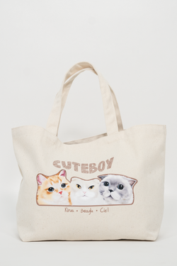 CuteBoy x Cielmeowmun Tote Bag